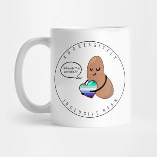 MLM Pride: Aggressively Inclusive Bean Mug